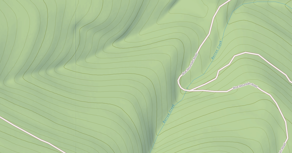Map preview of BLUE MOUNTAIN D