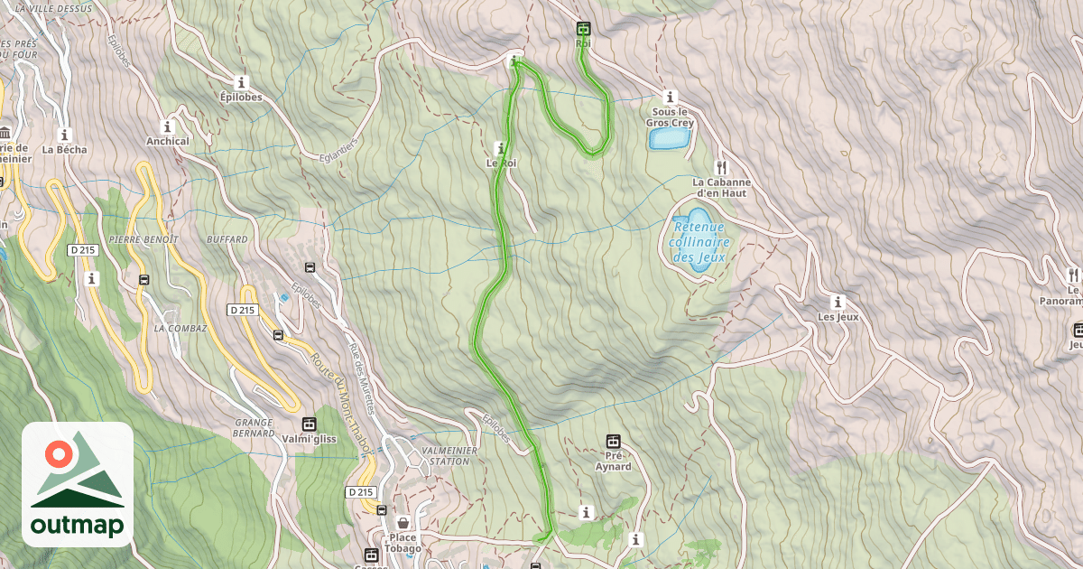 Map of Chardons
