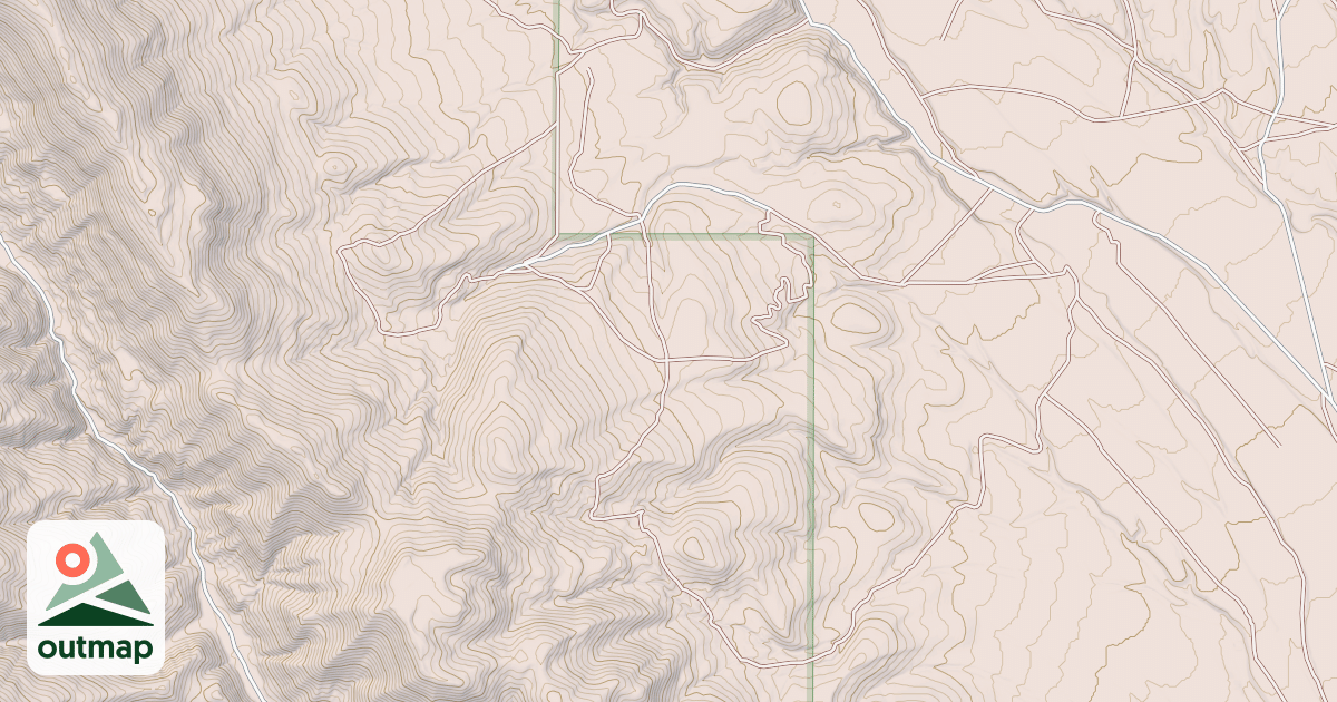 Map of CRYSTAL GULCH