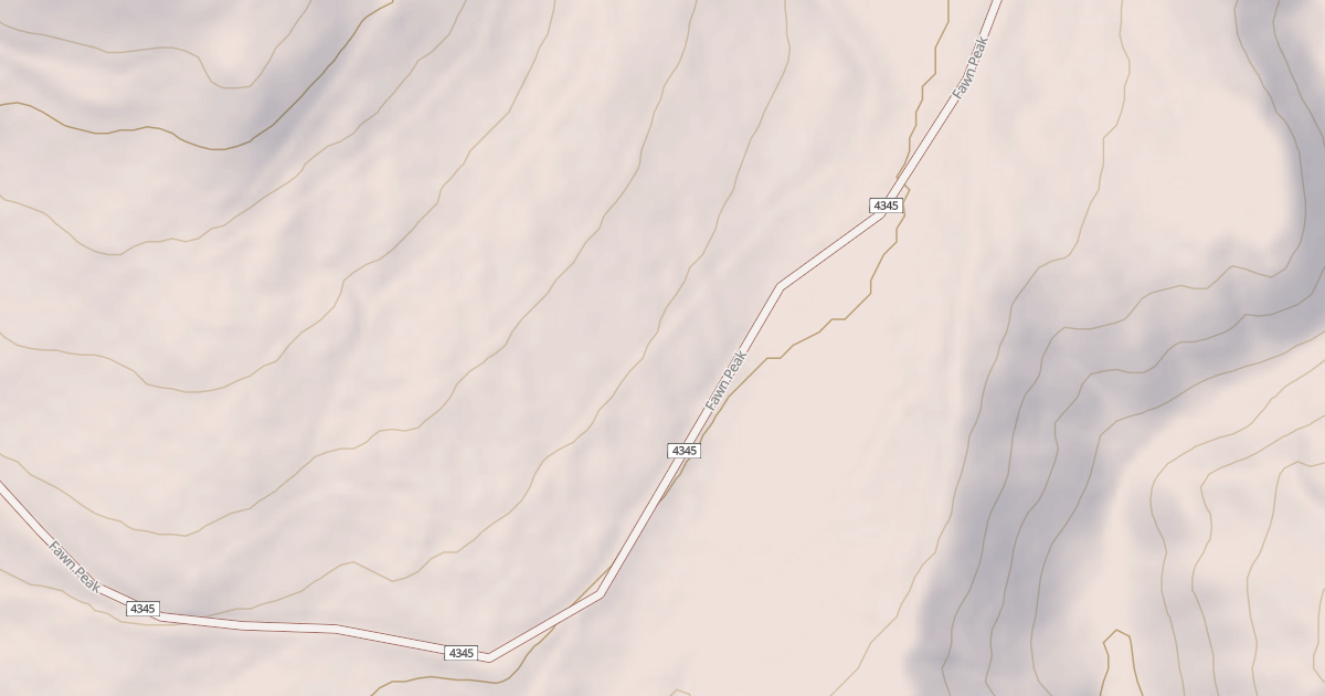 Map preview of FAWN PEAK