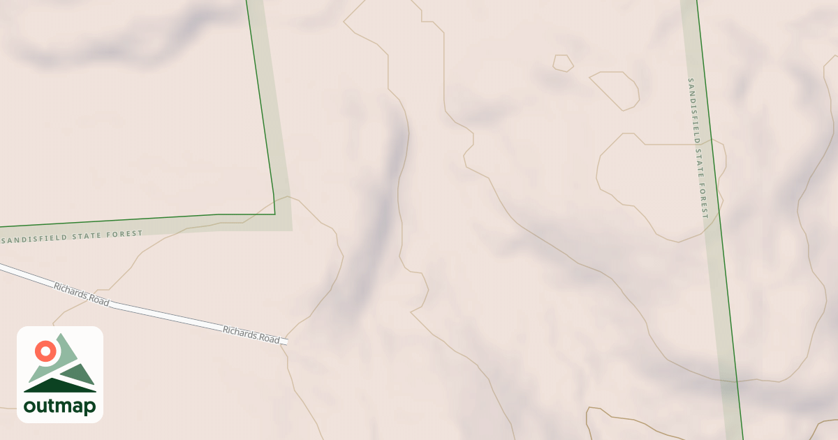 Map of Richards-Whitney Road Connector