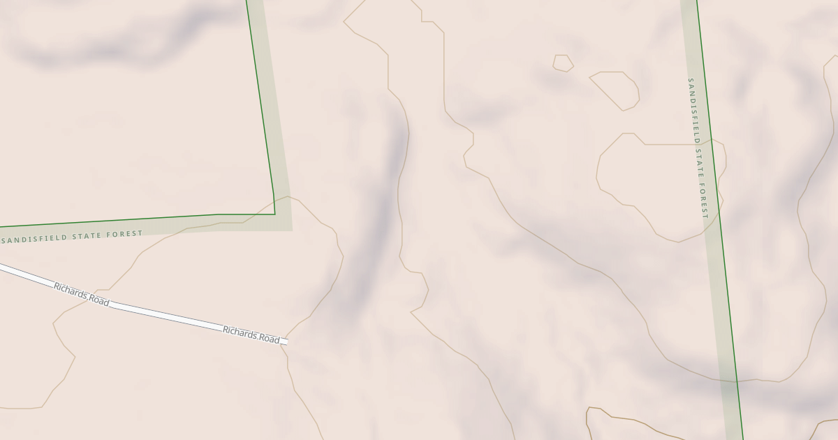 Map preview of Richards-Whitney Road Connector