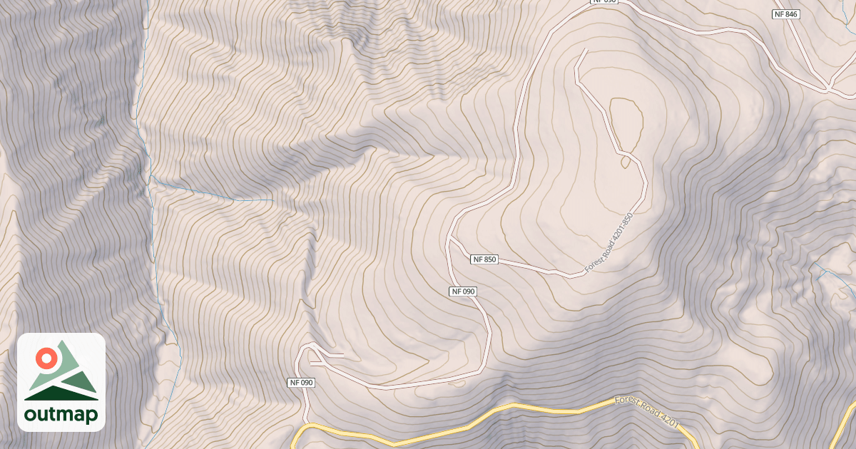 Map of LOWER FIDDLER