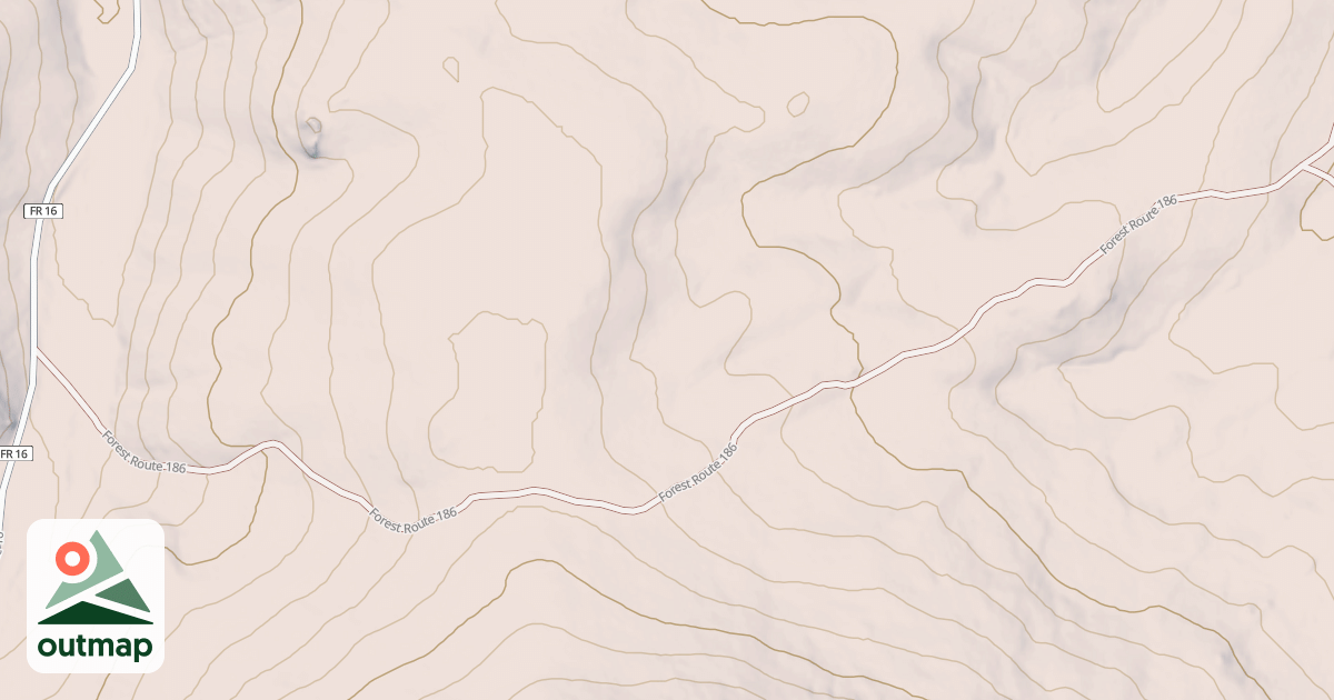 Map of SOUTH FK LITTLE TONGUE