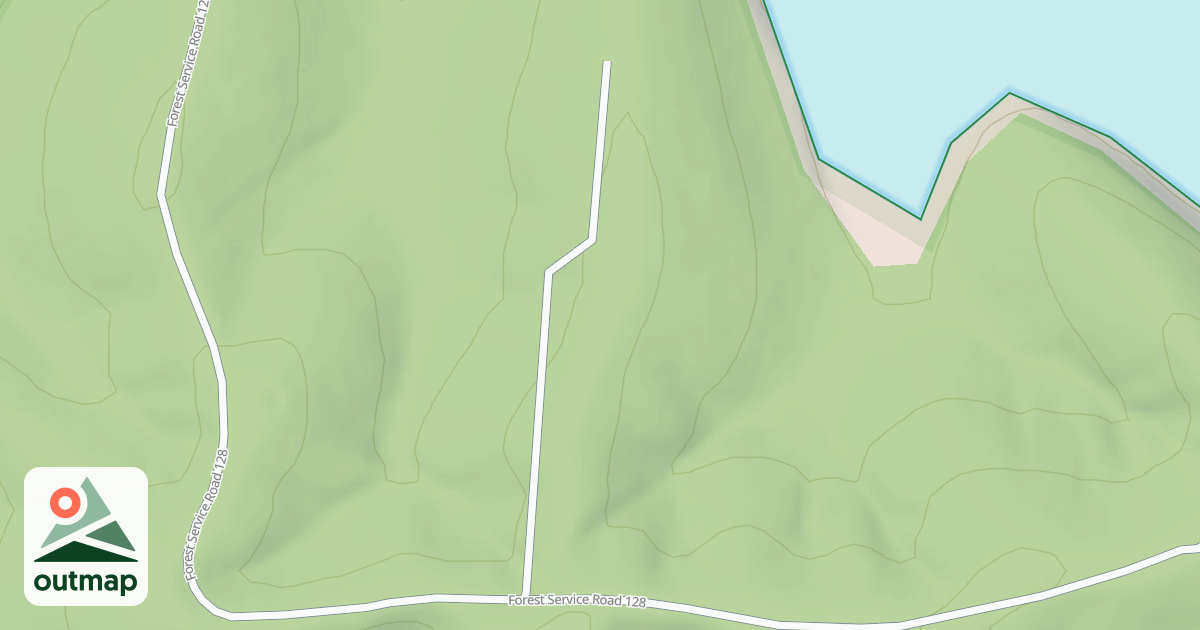 Map of JACOB LADY CEMETERY ACCESS