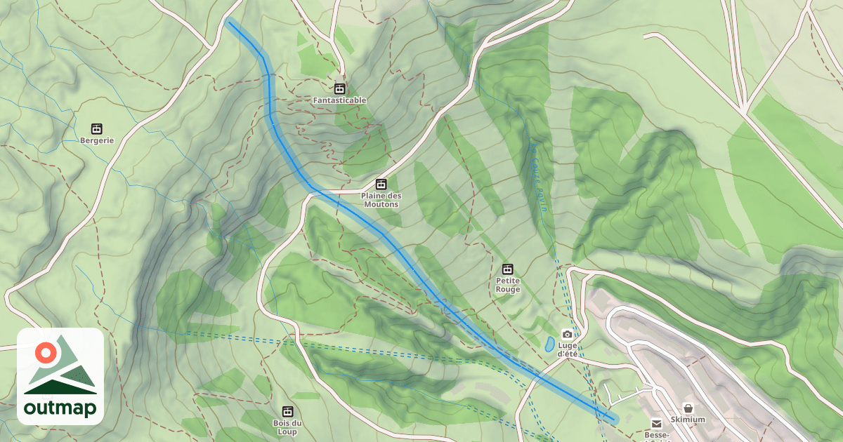 Map of Lys Martagon