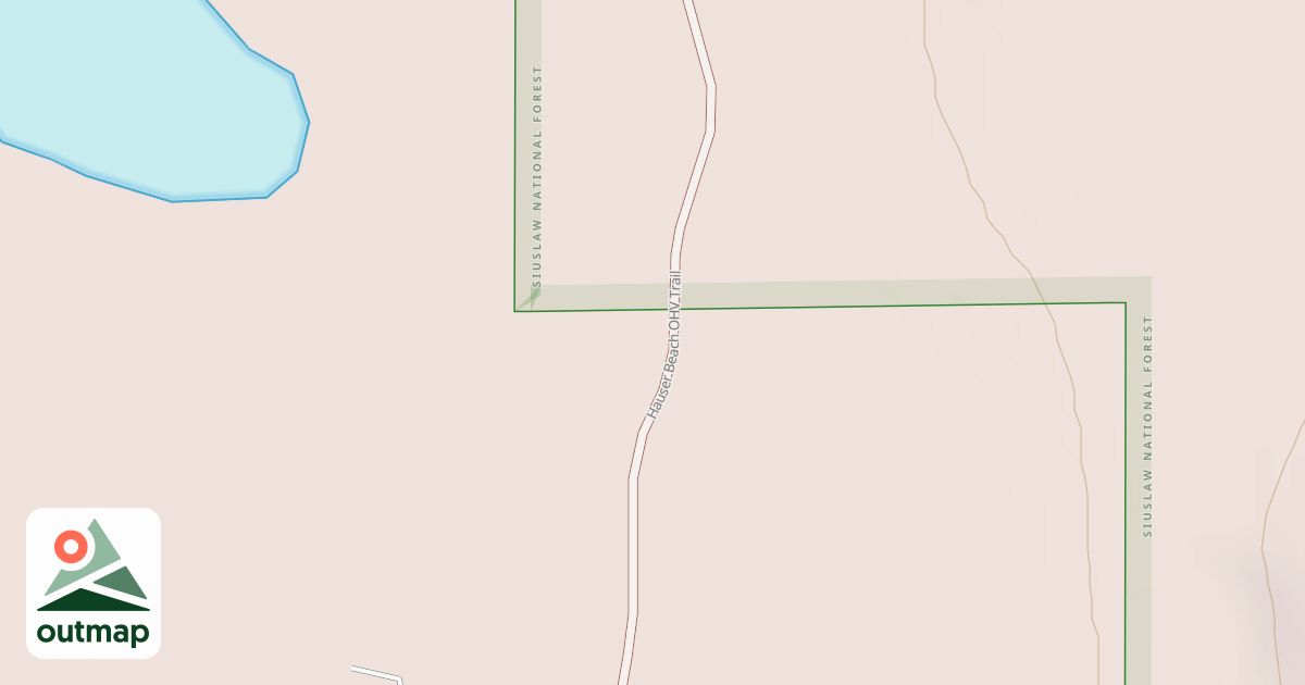 Map of USFS Motor Vehicle Use Map Trails 16128