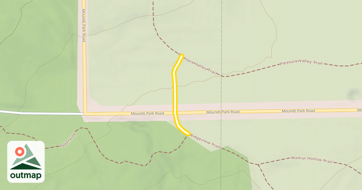 Map of Ridgeview Trail
