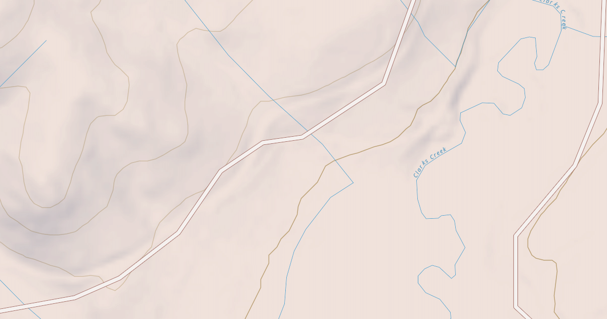 Map preview of CLARKS WEST SPUR