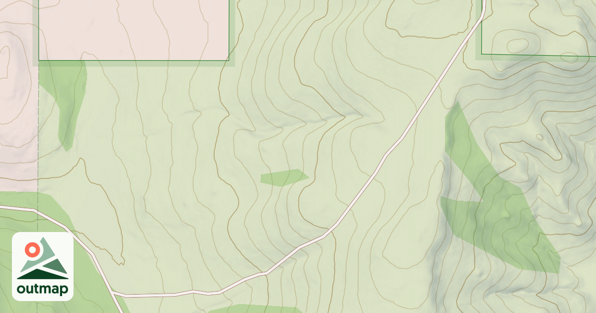 Map of RANCH CREEK ROAD