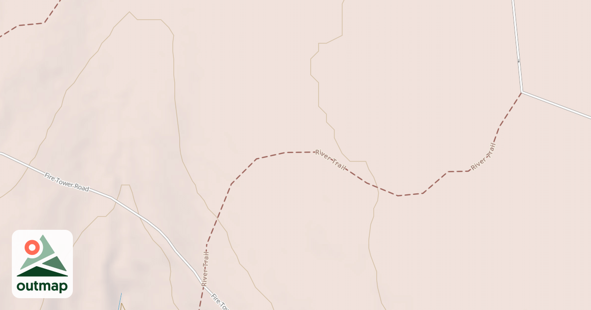 Map of Cook Forest State Park Trails
