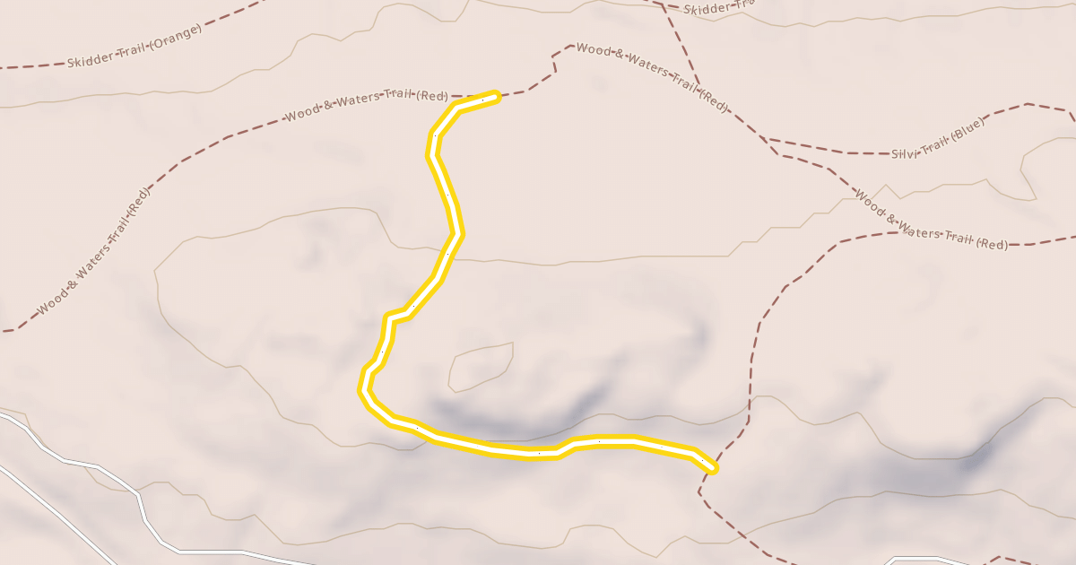Map preview of Silvi Trail (Blue)