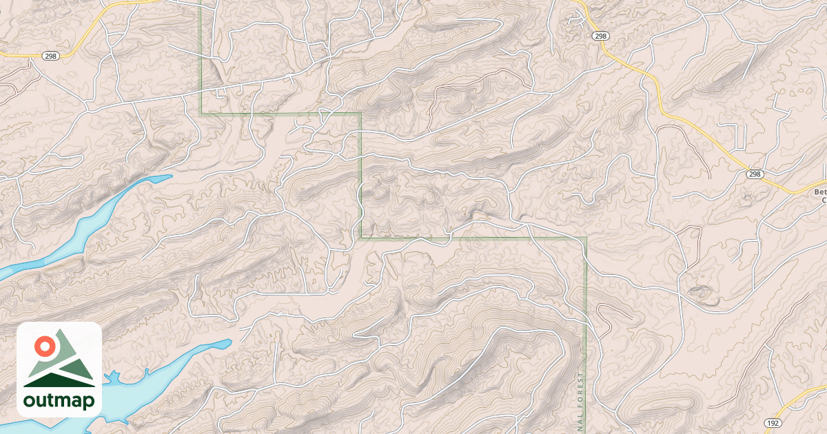 Map of USFS Motor Vehicle Use Map Roads {0D5EA51A-D28F-43E4-9526-BBAB3310D78E}