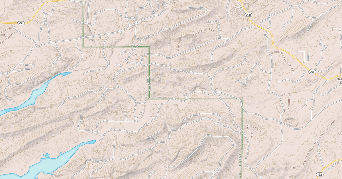 Map preview of USFS Motor Vehicle Use Map Roads {0D5EA51A-D28F-43E4-9526-BBAB3310D78E}