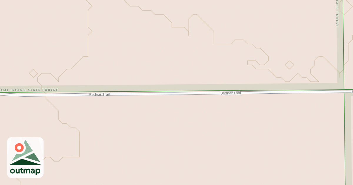 Map of Warroad/Roseau Trails