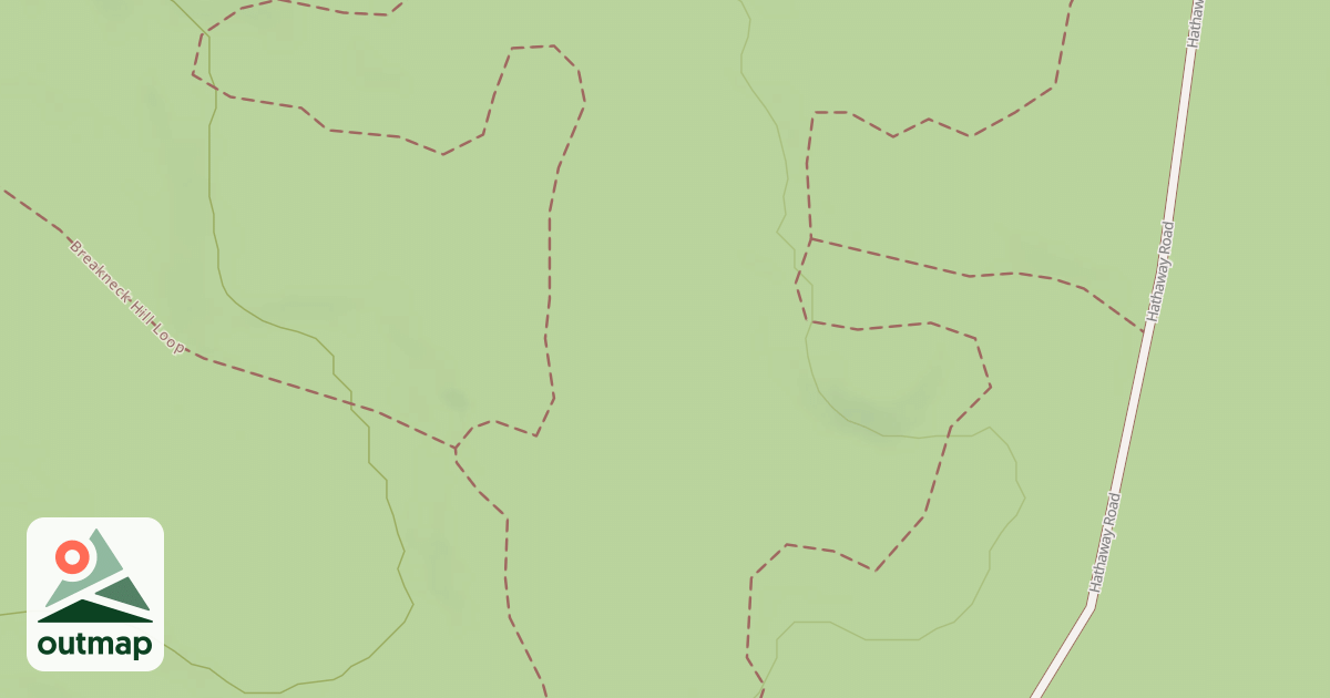Map of Donahue Trail