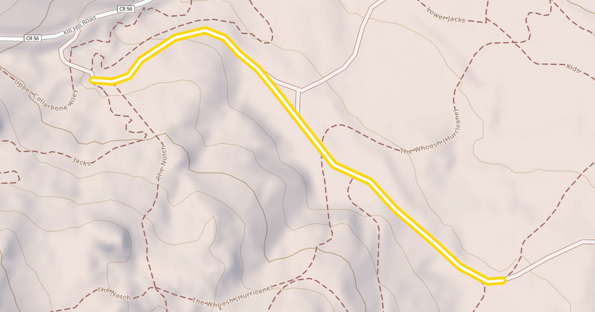 Map preview of Hartman Rocks Nordic