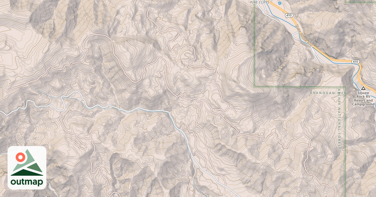 Map of NILE RIDGE