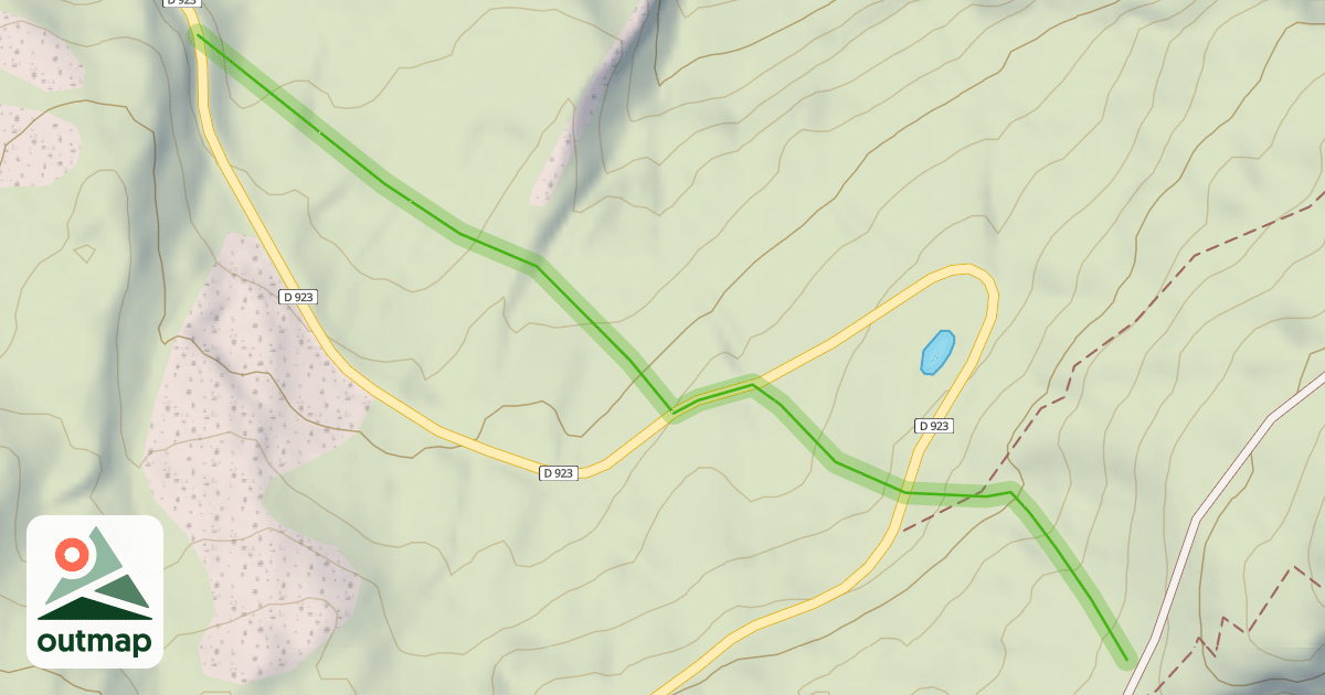 Map of Gentianes