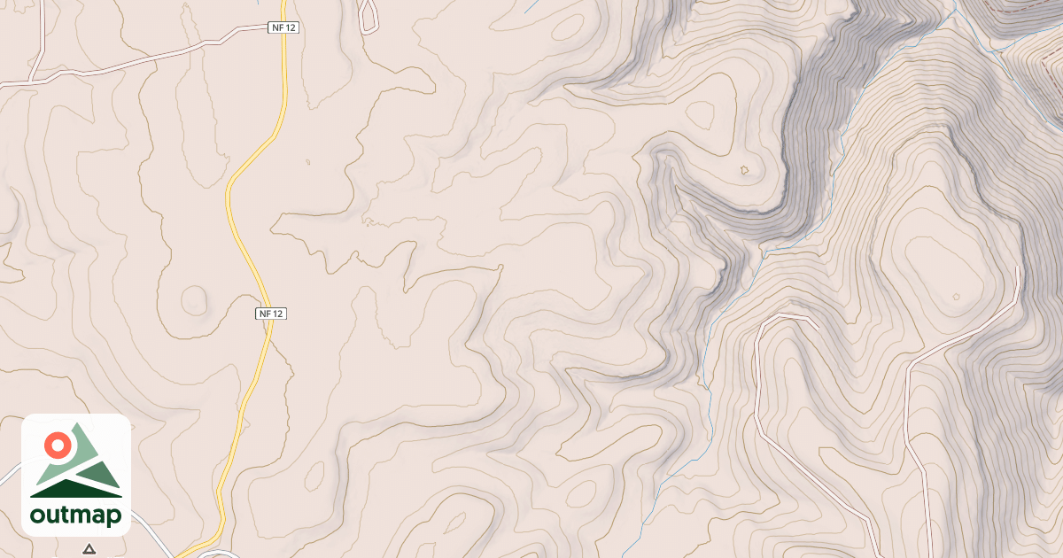 Map of USFS National Forest System Roads {6A362E5E-BFED-4A5A-B7DD-E91F2A0DF0D0}