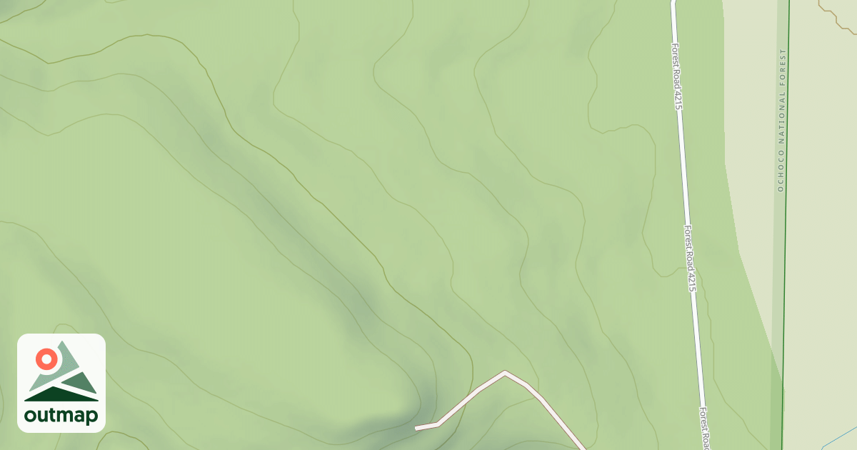 Map of USFS Motor Vehicle Use Map Roads {19900F57-6639-4C7D-9236-A61CEE146CCB}
