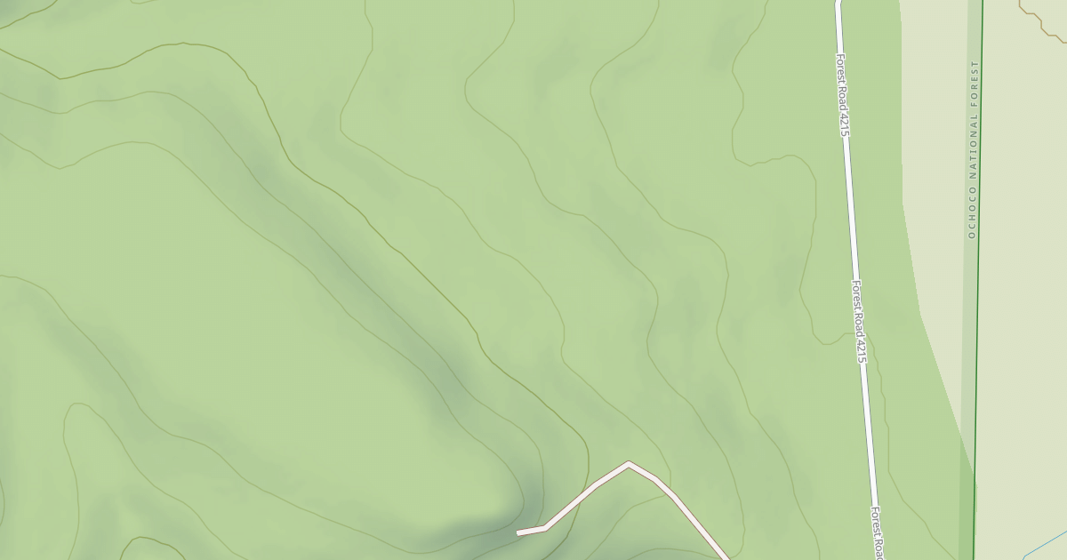 Map preview of USFS Motor Vehicle Use Map Roads {19900F57-6639-4C7D-9236-A61CEE146CCB}