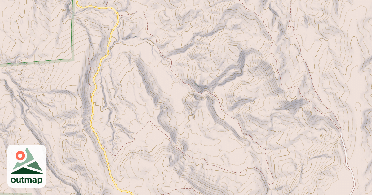 Map of USFS Motor Vehicle Use Map Trails 659