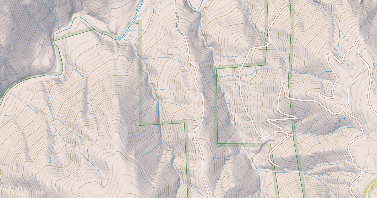 Map preview of BAYES CABLE SPUR