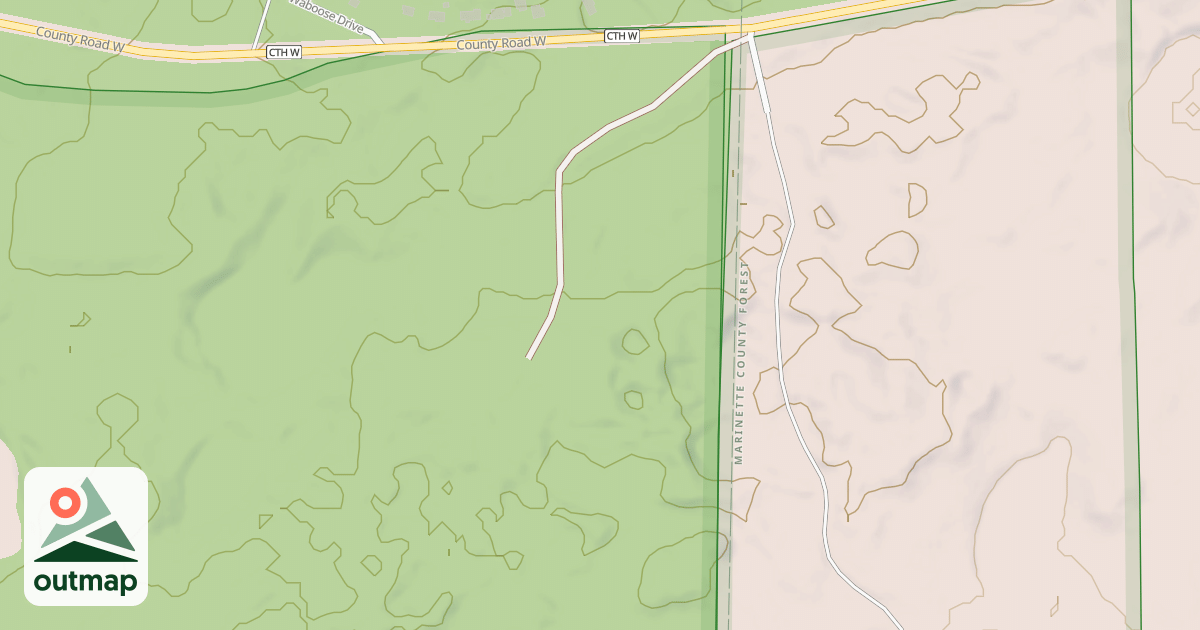 Map of FLOWER LAKE ROAD