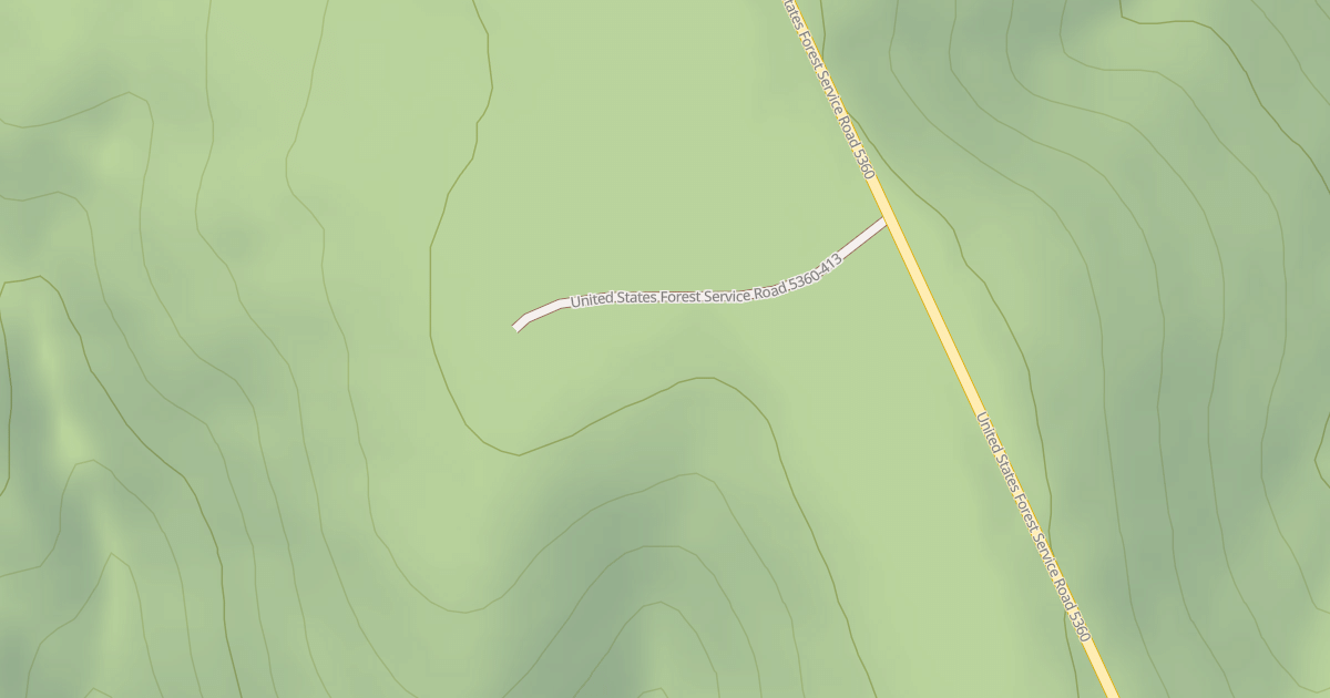 Map preview of USFS National Forest System Roads {D71539EB-2096-47FB-A32C-45362B1D000F}