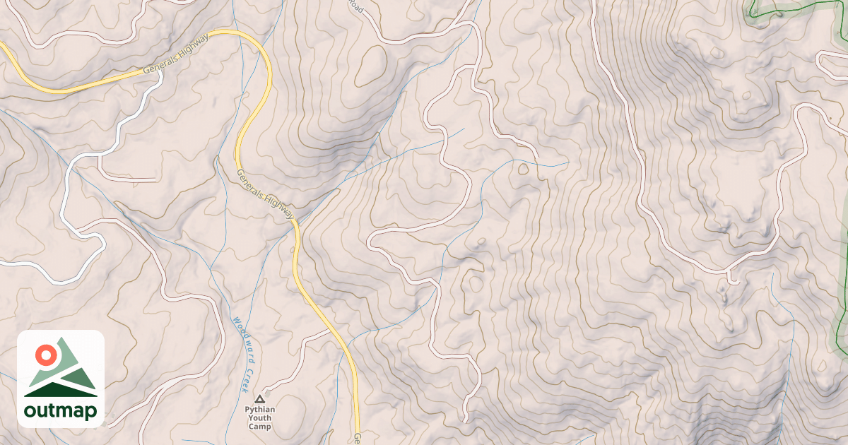 Map of BEARTRAP MEADOW