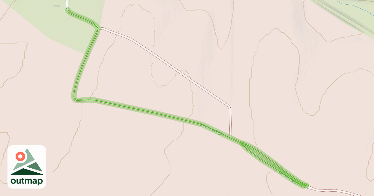 Map of Chemin d'Angin