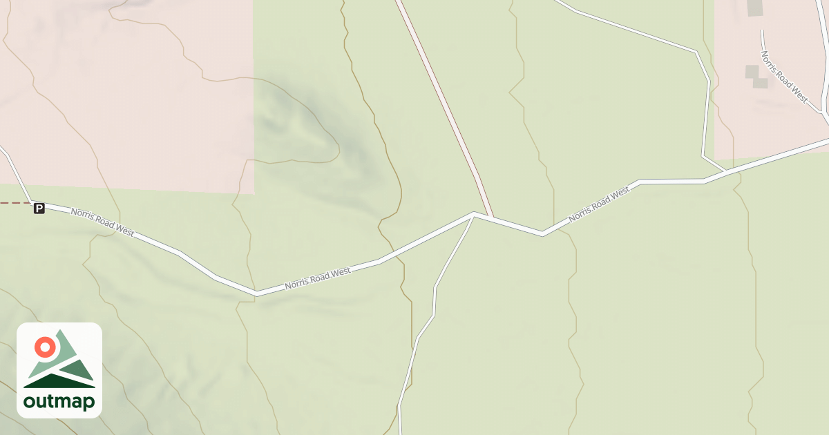 Map of BLM National GTLF Public Motorized Roads caa8fbec-4c57-452d-960a-3c536efe73c3