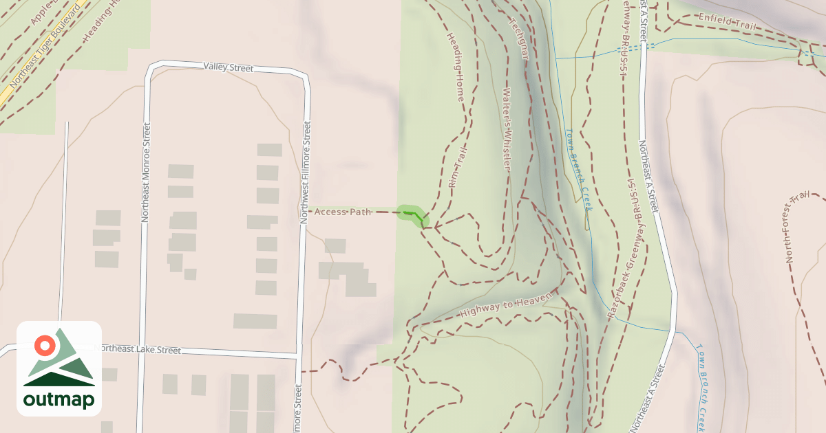 Map of Heading Home Connector