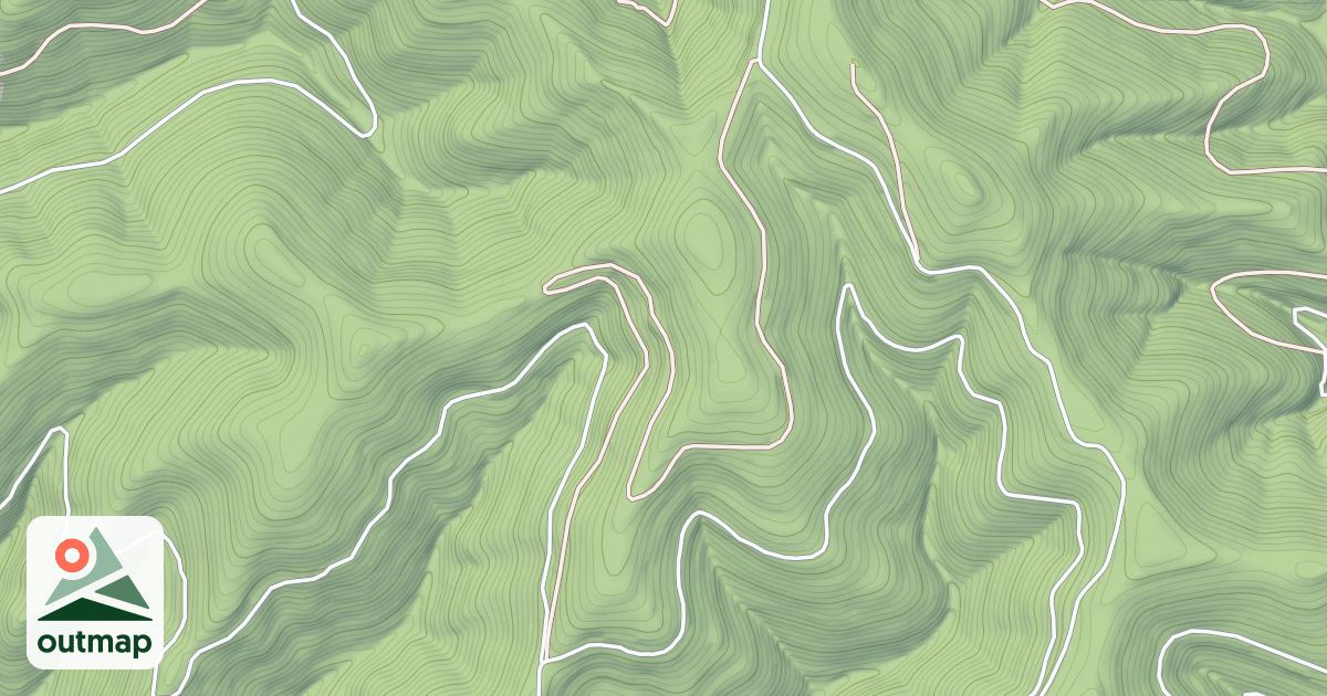 Map of USFS Motor Vehicle Use Map Trails 7698