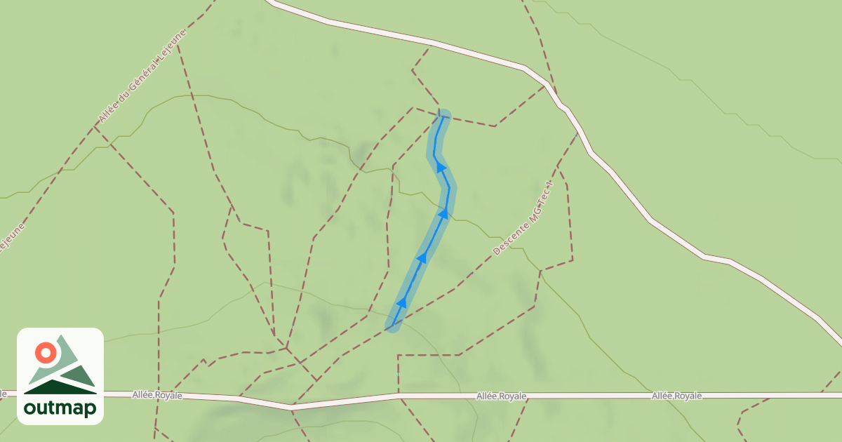 Map of La Tête à Guigui