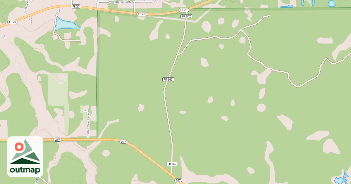 Map of BLOXHAM EXTENSION
