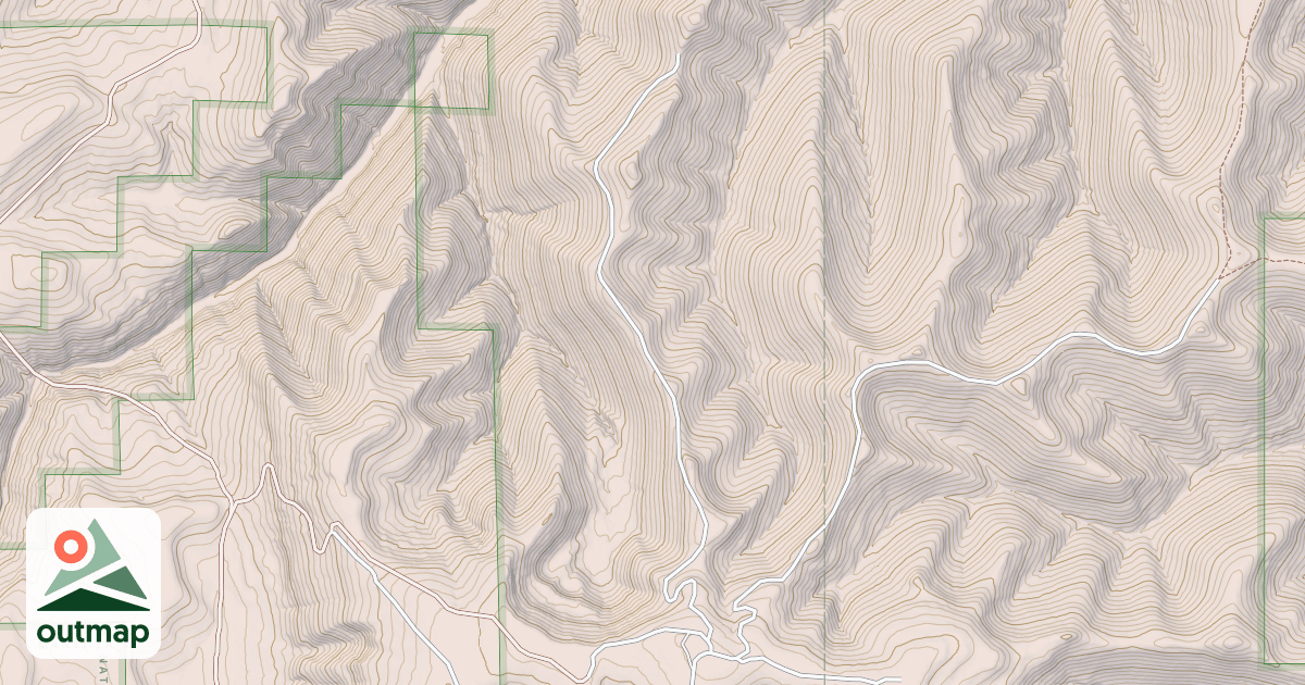 Map of BEAN RIDGE