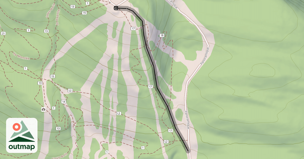 Map of Sournoise