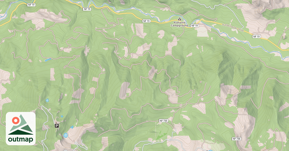 Map of BLAIR LAKE