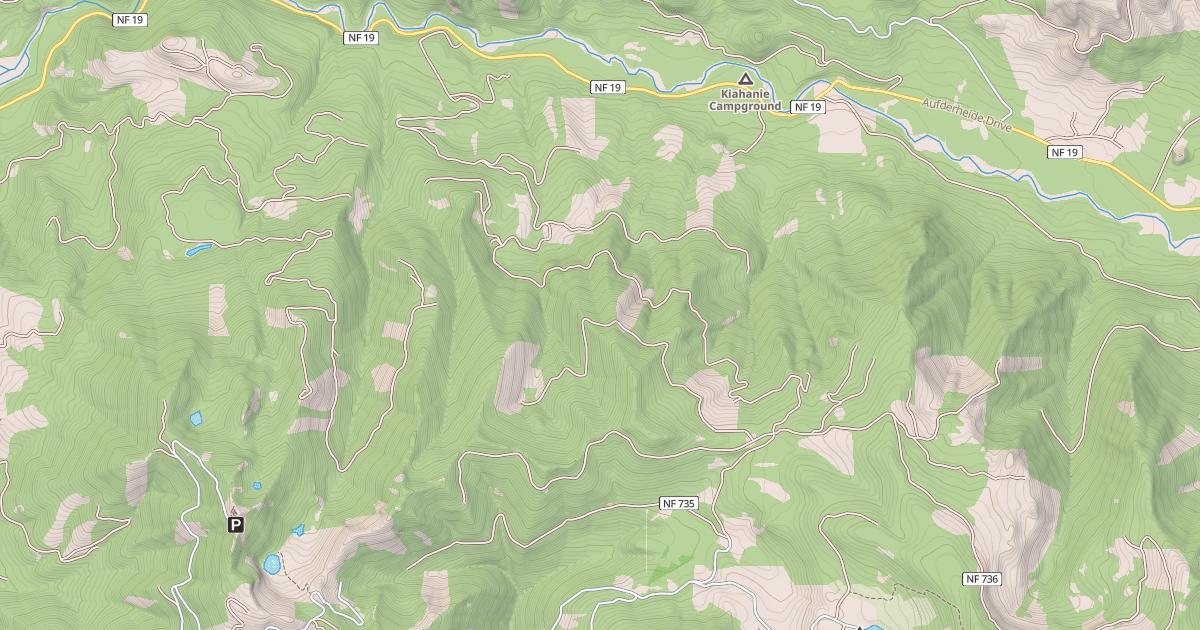 Map preview of BLAIR LAKE