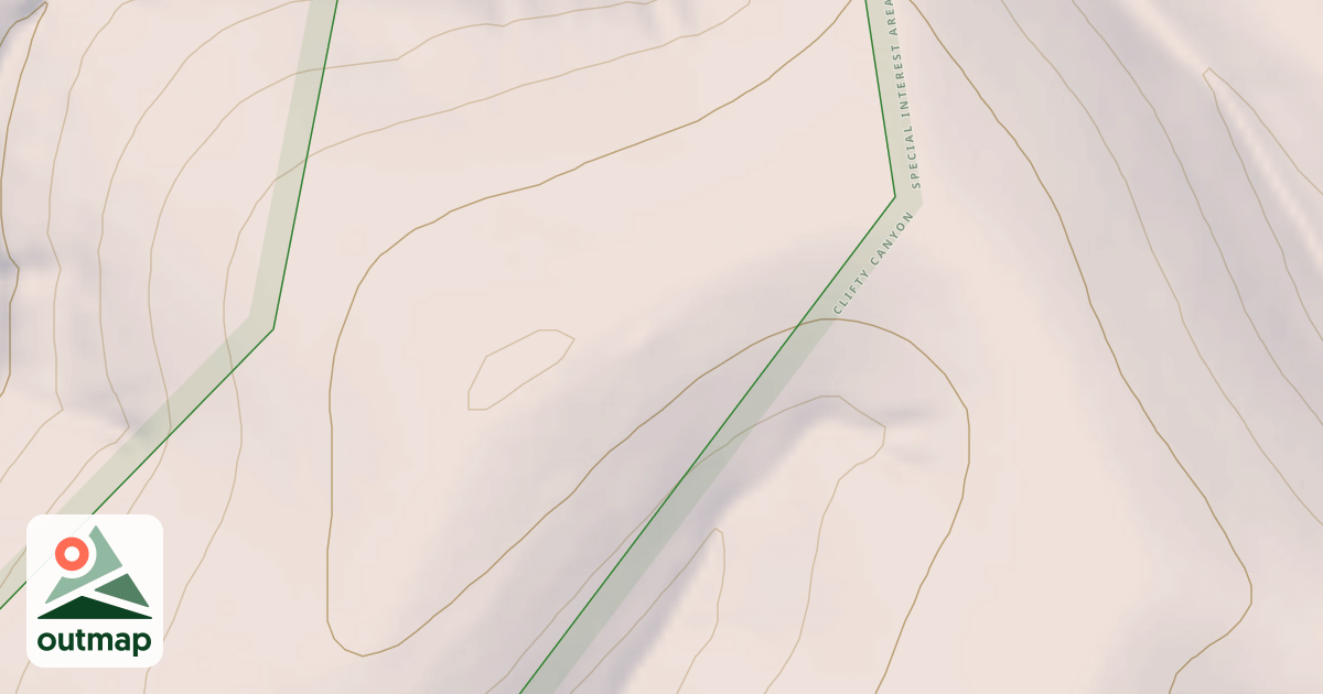 Map of USFS National Forest System Roads {D0A26180-F38F-415D-BCC4-20C67A5B17C3}