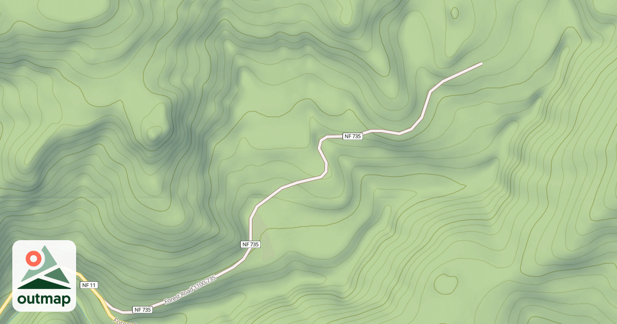 Map of BRULER CREEK RD