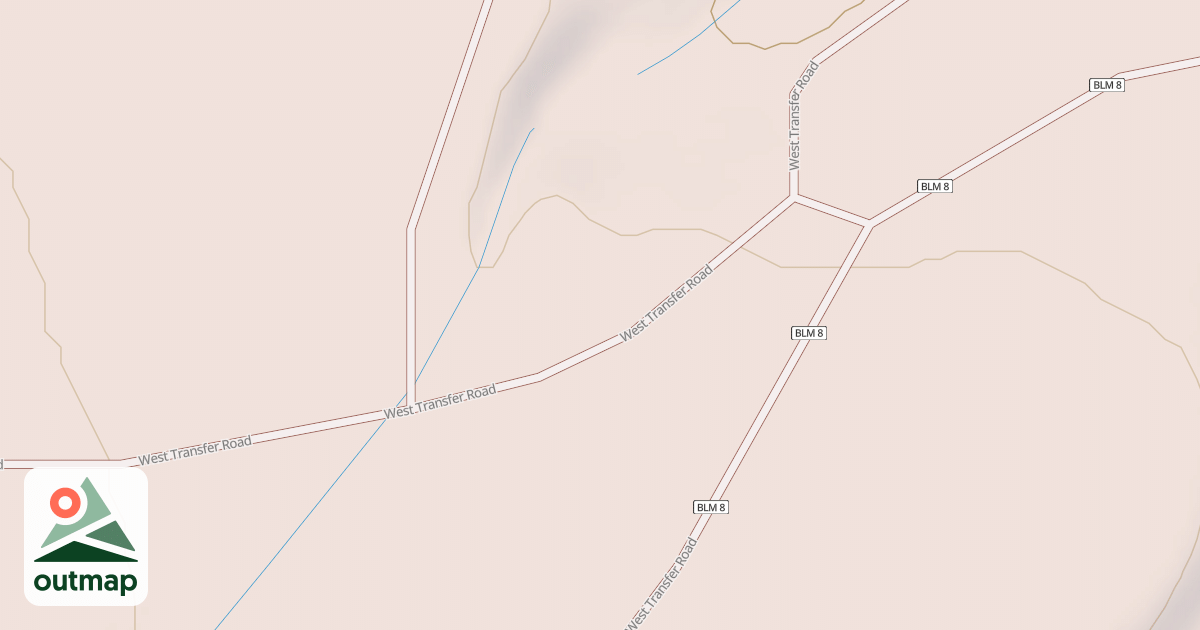 Map of BLM National GTLF Public Motorized Roads 55cc9be3-fe76-4831-8b65-89e481d74876