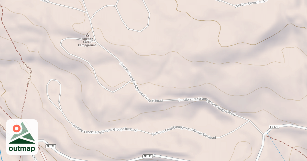Map of JUNCTION CR CG LOOP B