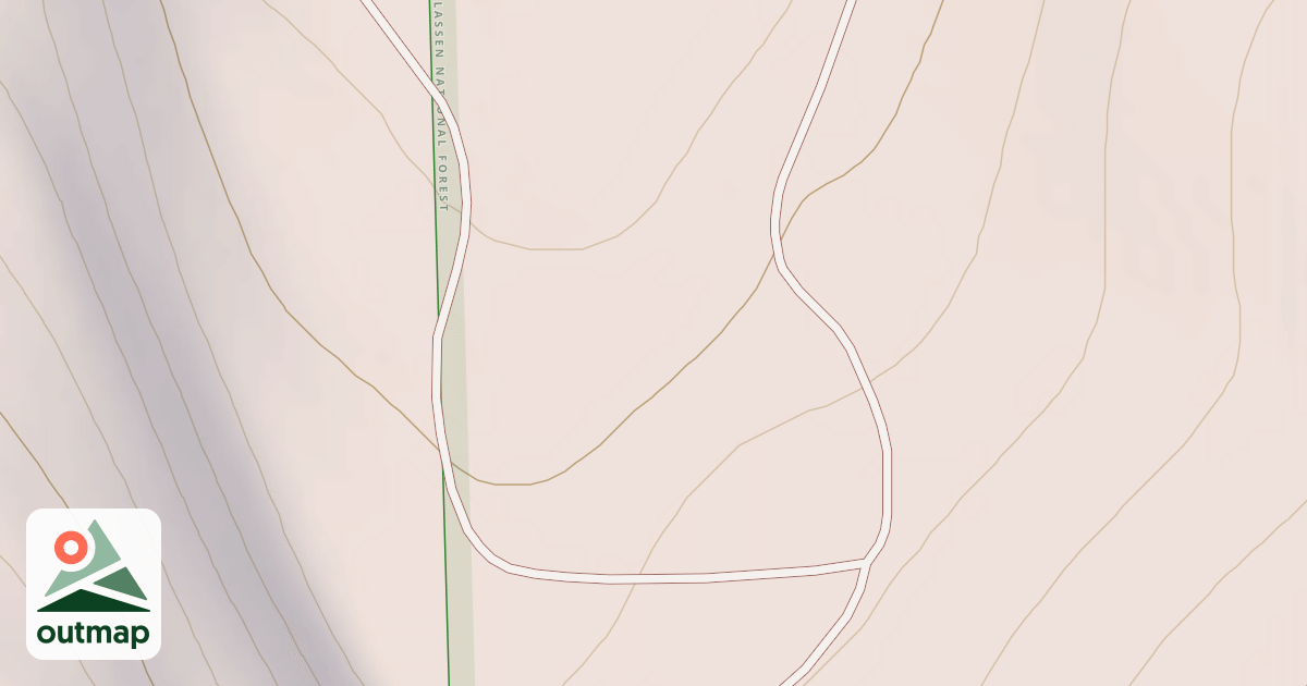 Map of BUTTE SPUR 5