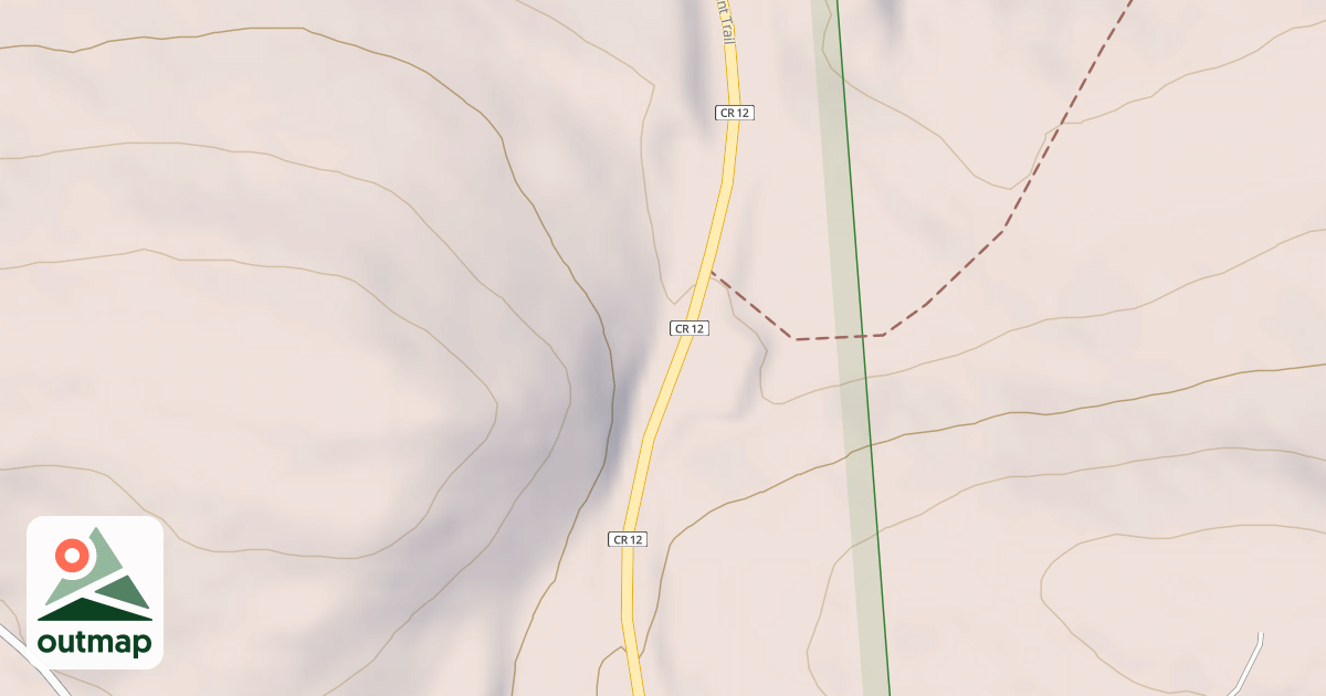 Map of GUNFLINT OVERLOOK