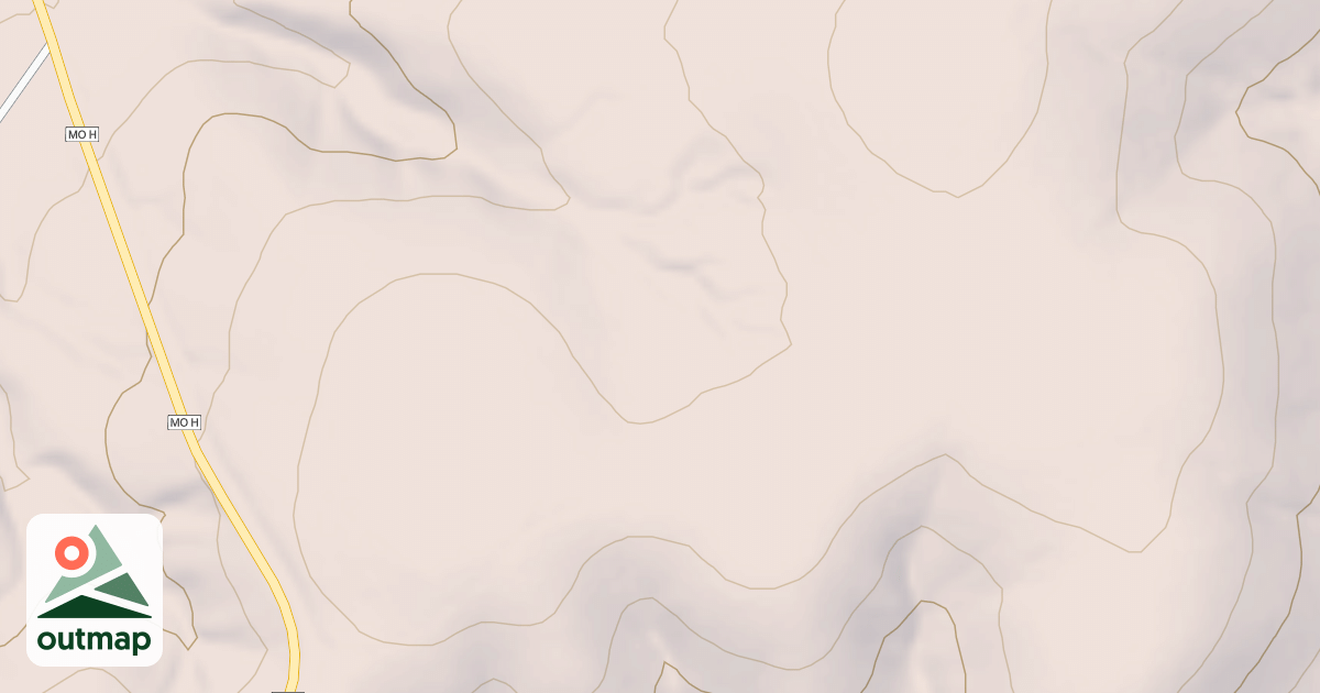 Map of HORSESHOE VALLEY