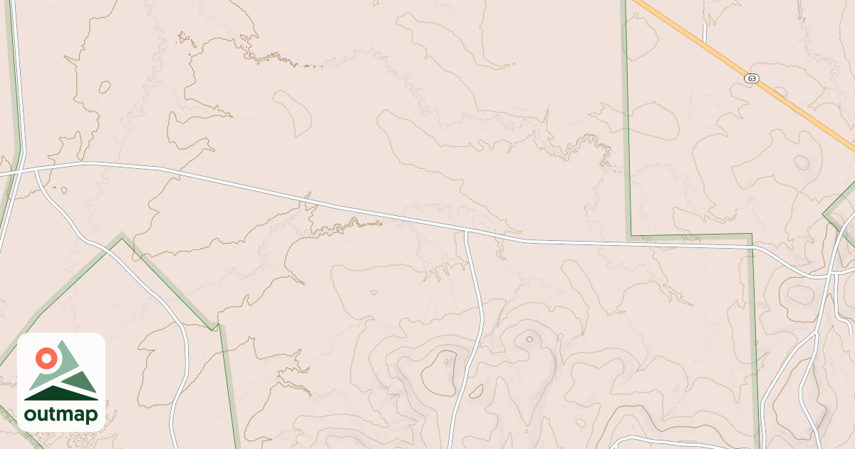 Map of CYCLONE HILL