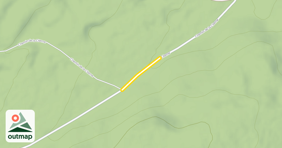 Map of Chemin de la Citerne